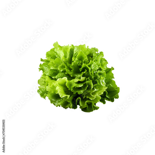 Salad leaf, Lettuce isolated on transparent PNG