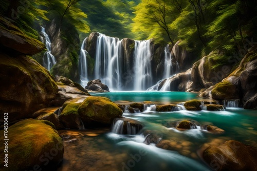 waterfall in the forest