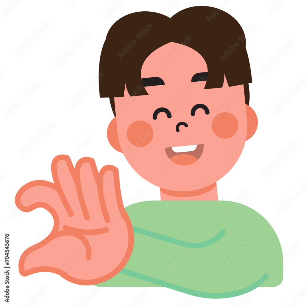Boy and Girl express their love in sign language on Valentine's Day. SVG Boy and Girl express their love in sign language on Valentine's Day. SVG