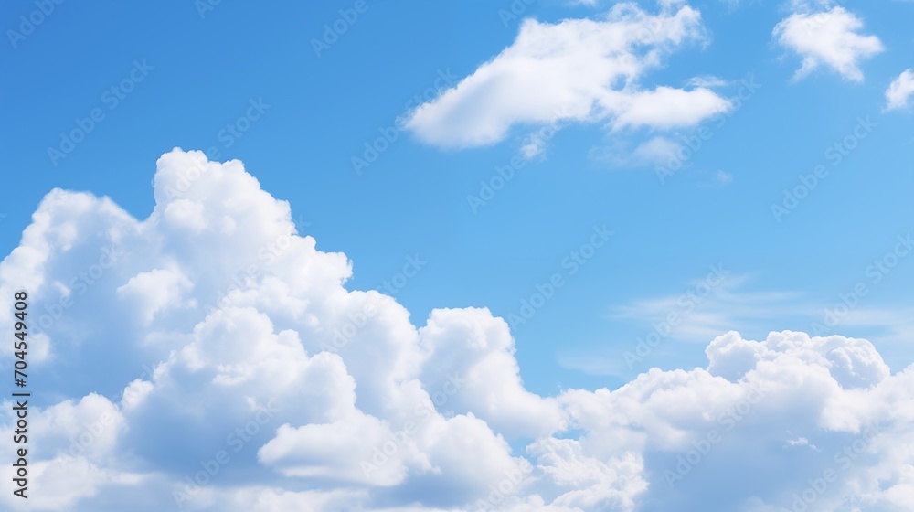 Blue sky with clouds Blue sky with clouds