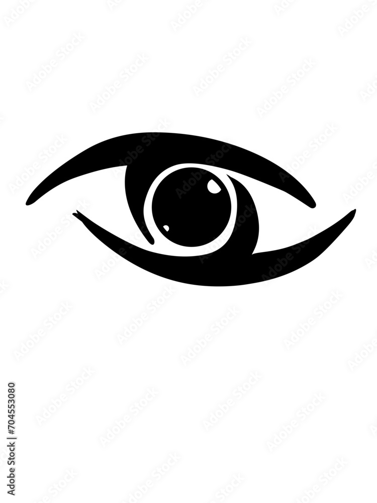 eye of the person beautiful eyes vector ilustration