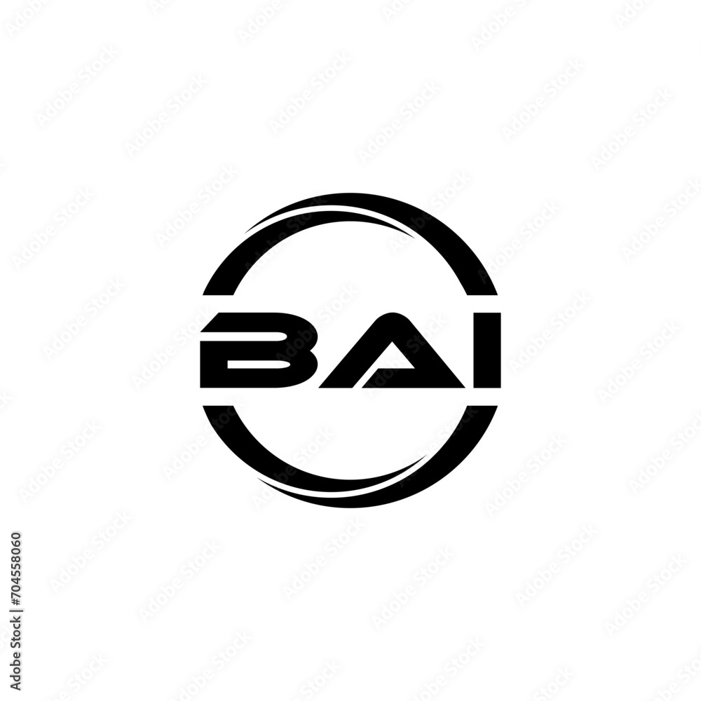 BAI letter logo design with white background in illustrator, cube logo, vector logo, modern alphabet font overlap style. calligraphy designs for logo, Poster, Invitation, etc. BAI letter logo design with white background in illustrator, cube logo, vector logo, modern alphabet font overlap style. calligraphy designs for logo, Poster, Invitation, etc.