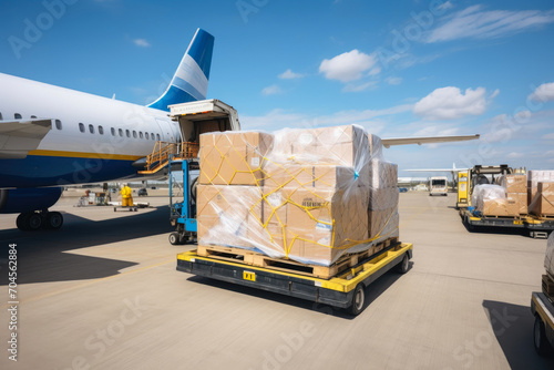Skybound Shipments: Cargo on the Wing