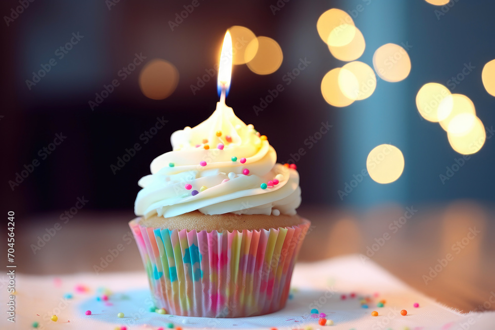 Joyful Birthday Treat in Soft Focus Joyful Birthday Treat in Soft Focus