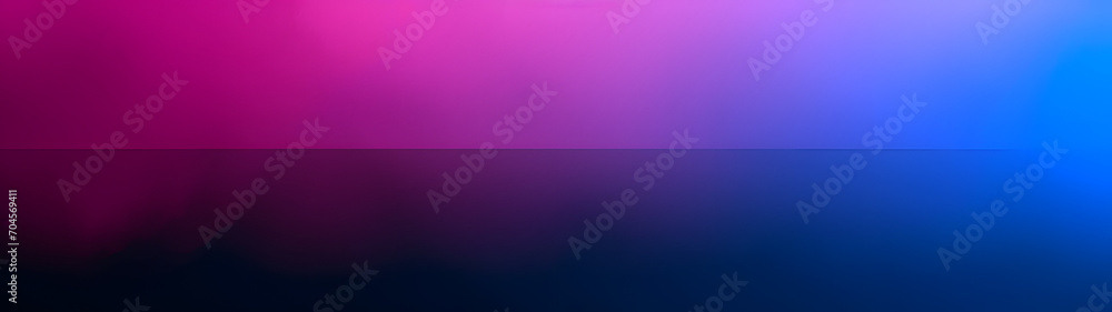 Fototapeta premium A mesmerizing abstract masterpiece blending shades of purple and magenta into a vibrant display of colorfulness, with hints of violet and lilac contrasting against a striking blue gradient