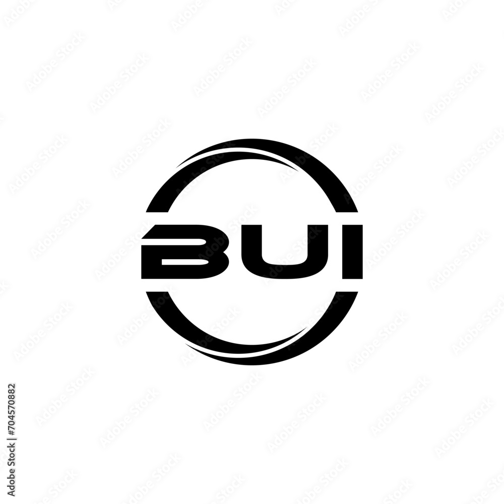 BUI letter logo design with white background in illustrator, cube logo, vector logo, modern alphabet font overlap style. calligraphy designs for logo, Poster, Invitation, etc. BUI letter logo design with white background in illustrator, cube logo, vector logo, modern alphabet font overlap style. calligraphy designs for logo, Poster, Invitation, etc.