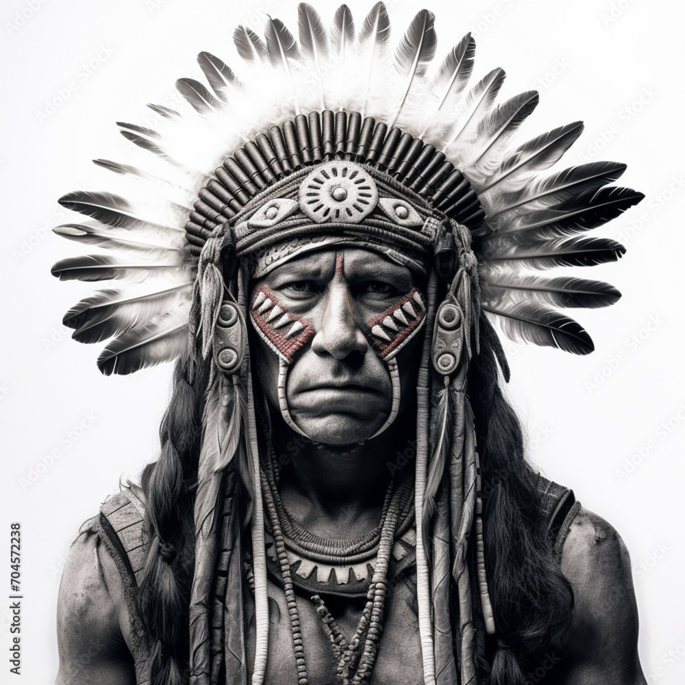 Fototapeta premium portrait of an Indian