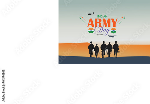 Indian Army Day is celebrated on the 9th of January 