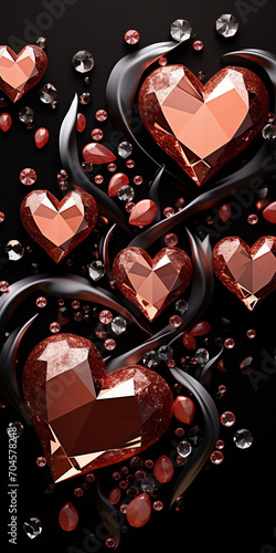 valentine heart love wallpapers 