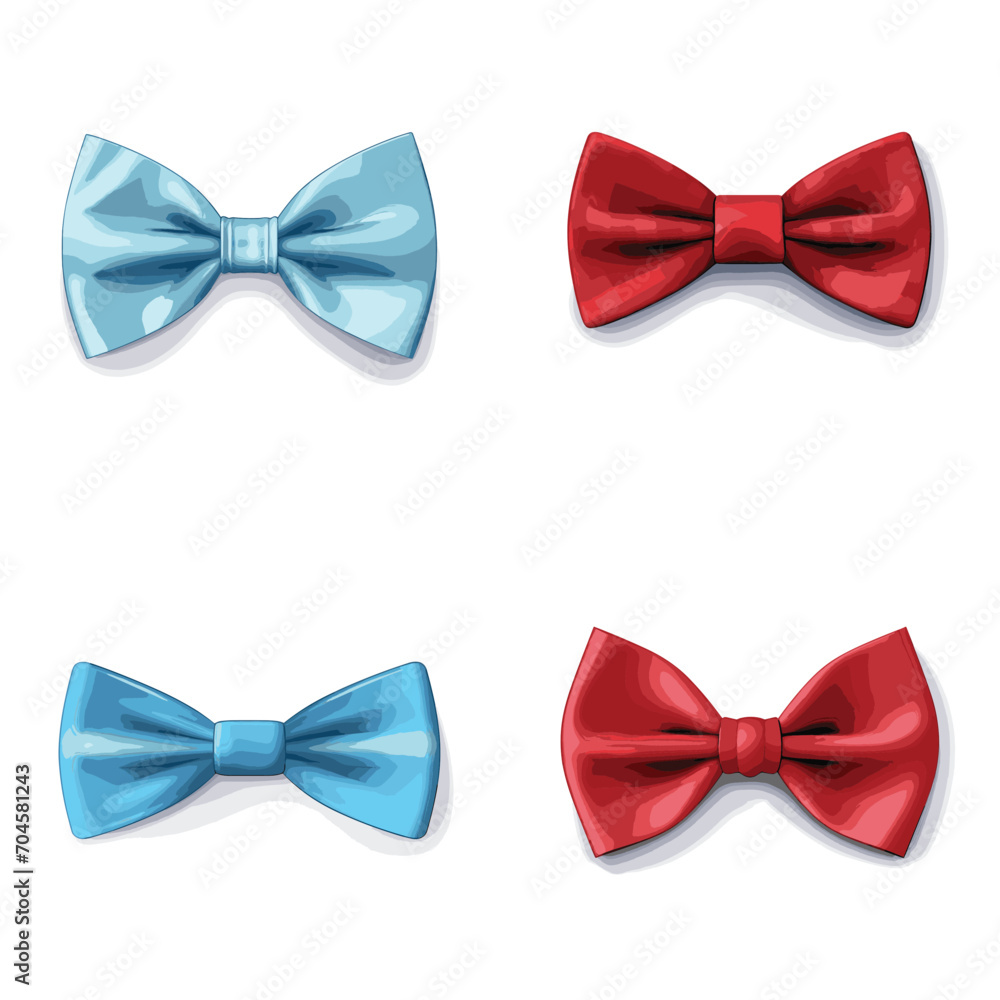set of bow icons set of bow icons