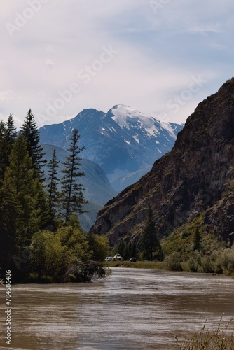 lake in the mountains