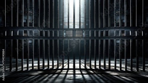 Behind Bars: Explore the grim reality of incarceration © pvl0707