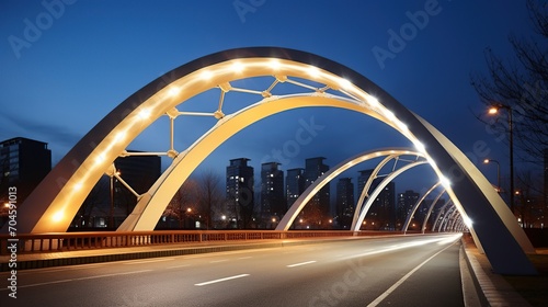 Elegant and charming arch bridge