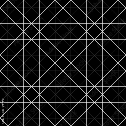 Diamonds, rhombuses, triangles, crossing lines seamless pattern. Geometric image. Folk ornament. Tribal wallpaper. Retro motif backdrop. Ethnic ornate. Geometrical background. Ethnical textile print