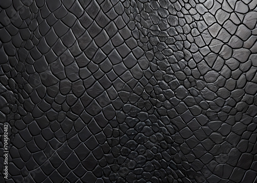Black dragon scales texture, Generative AI