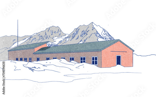 Maison l'hiver