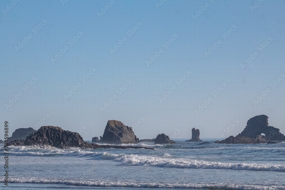 Oregon Beach and Waves 