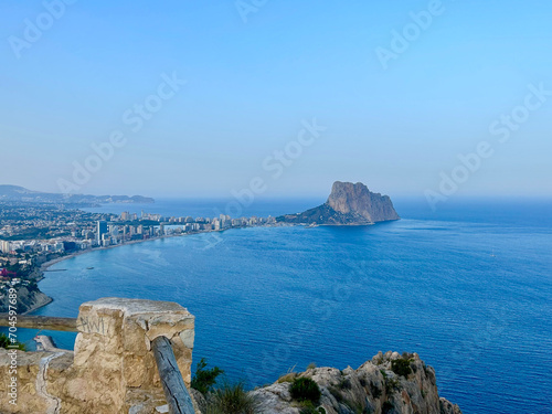 Calpe, Alicante, Spain, Europe, mediterreanean sea photo