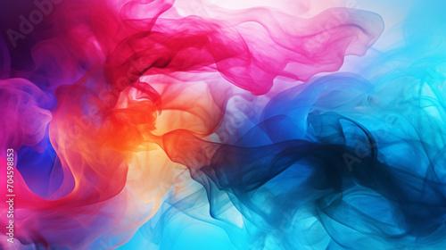 Colorful smoke background abstract background