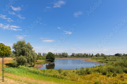 Floodplains river the IJssel in Hattem