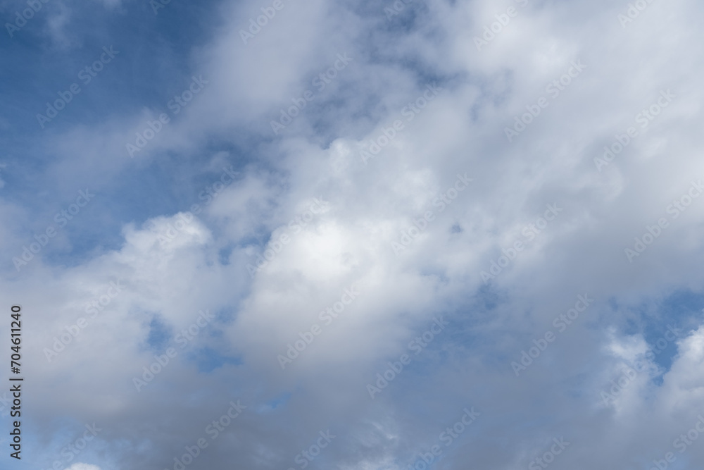 blue sky with clouds 