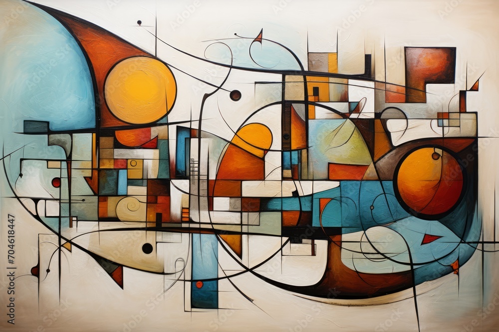 abstract painting confusion design background in the style of cubism expressionism surrealism. complex colorful shapes and lines muddled as art creativity flow confusion inspiration concept. abstract painting confusion design background in the style of cubism expressionism surrealism. complex colorful shapes and lines muddled as art creativity flow confusion inspiration concept.