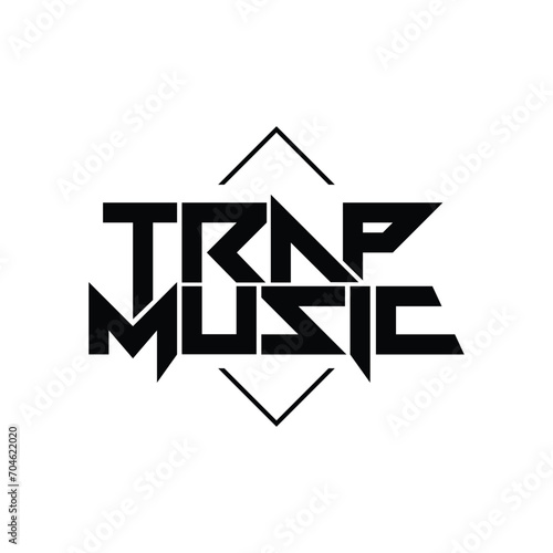 Trap Music Original logo design and typography work