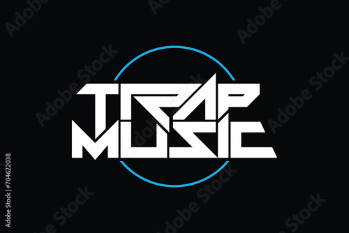 Trap Music Original logo design and typography work