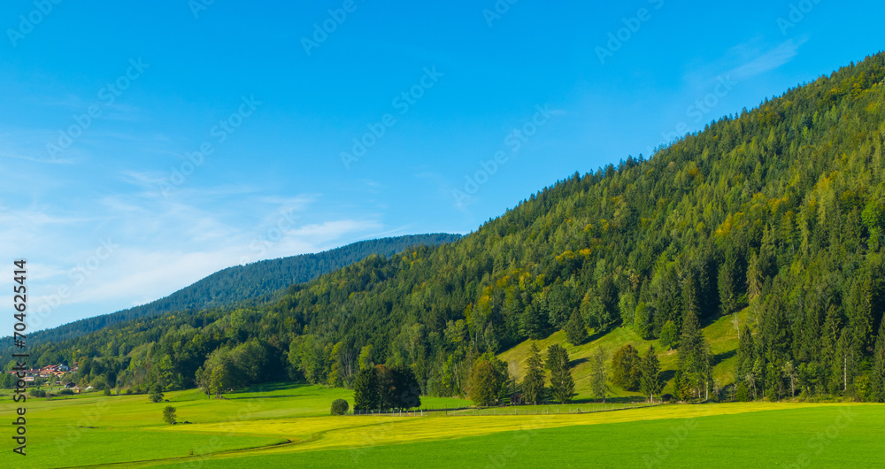Herbst Chiemgauer Alpen Bayern Herbst Chiemgauer Alpen Bayern