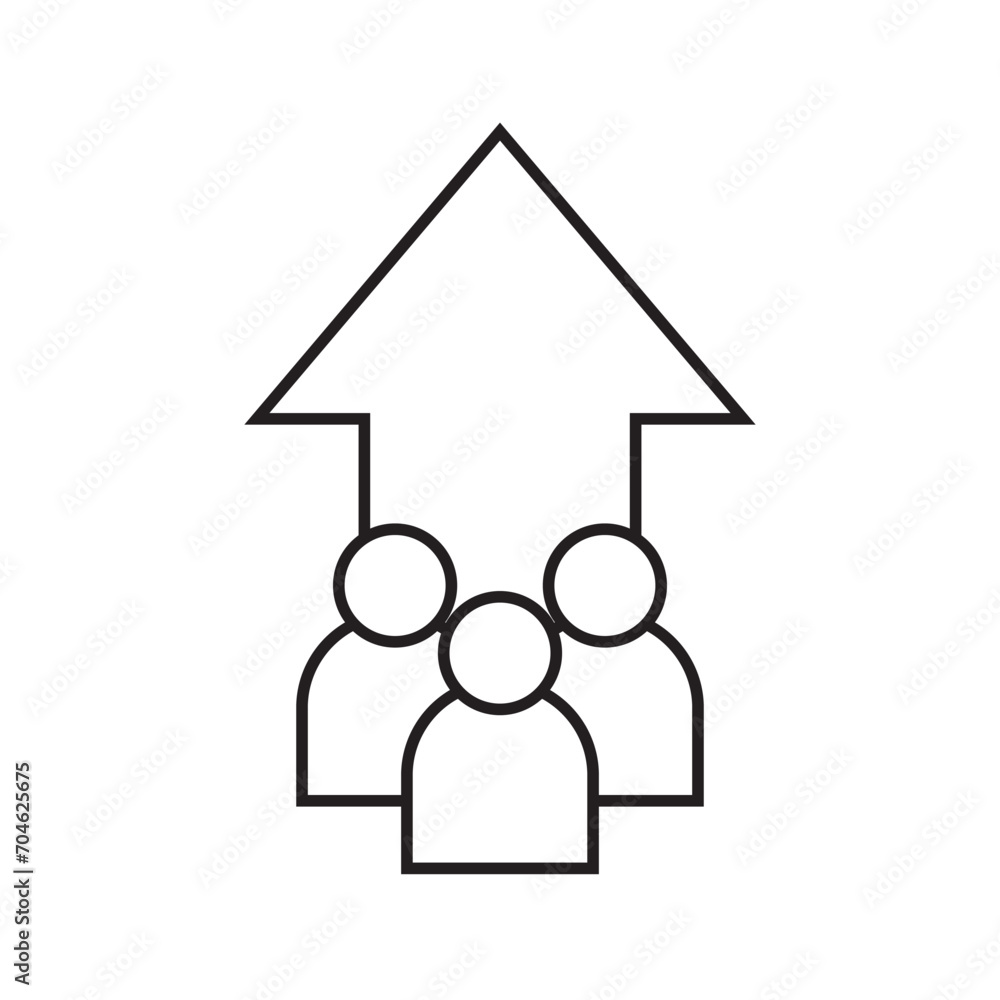 Team growth icon vector set, development illustration sign collection, popularity symbol.
Team growth icon vector set, development illustration sign collection, popularity symbol.