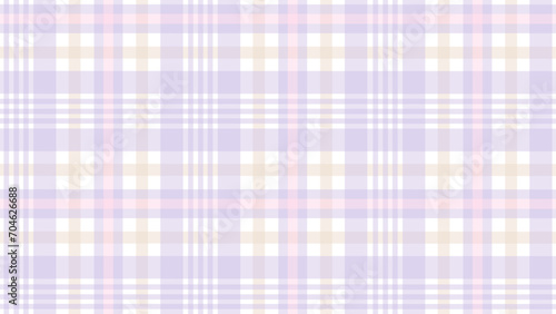 Purple and pink plaid fabric texture background