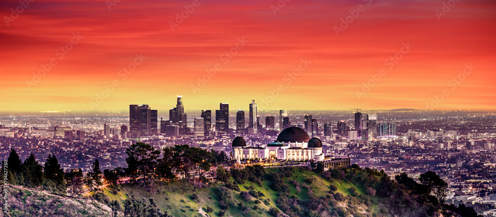Los Angeles from Griffith Park Observatory