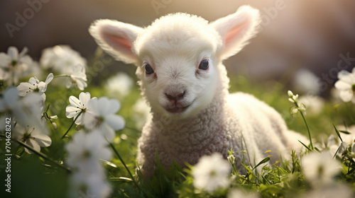 Baby Lamb in springtime © Alizeh