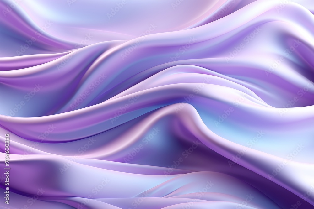 Purple flowing silk Purple flowing silk