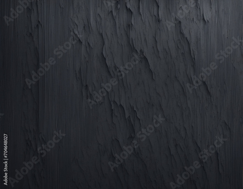 Black abstract grunge background. Dark gray chipboard texture. Recycled wood texture. Black rough surface background. photo