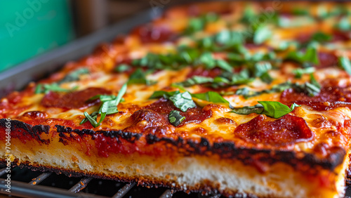 Tasty Detroit Pizza