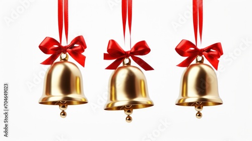 Jingle bells, isolated white background.