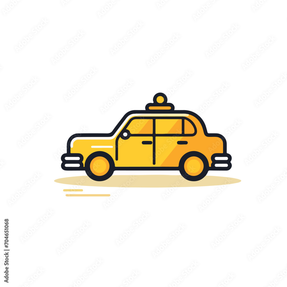 Taxi in cartoon, doodle style. Isolated 2d vector illustration in logo, icon, sketch style, Eps 10. AI Generative Taxi in cartoon, doodle style. Isolated 2d vector illustration in logo, icon, sketch style, Eps 10. AI Generative