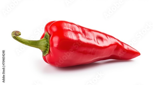 pepper in white background