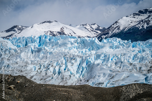 The imposing Perito Moreno glacier in Argentine Patagonia