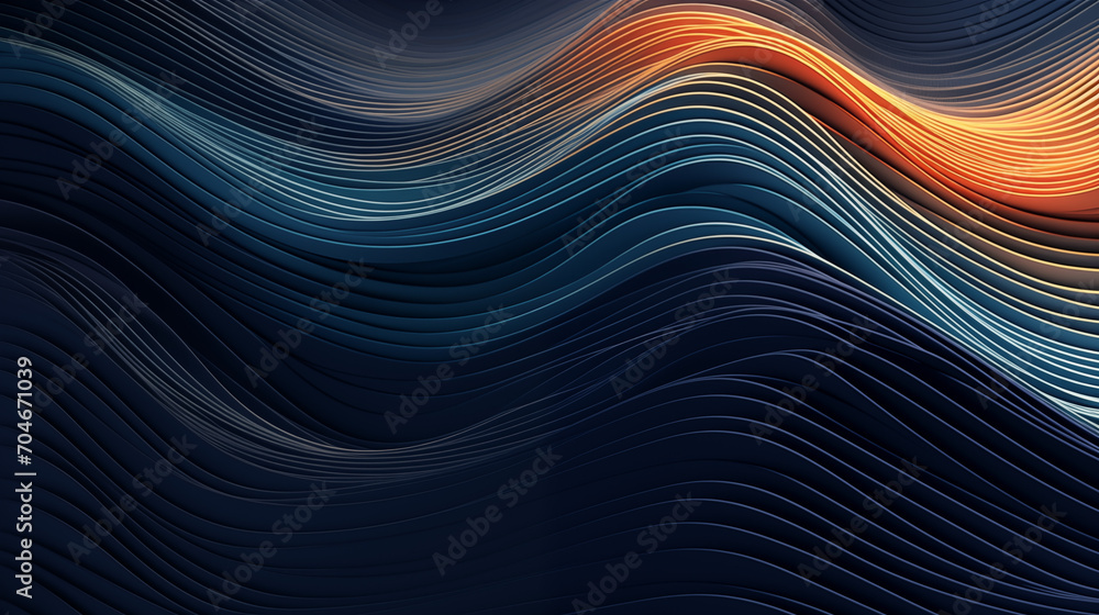 Vibrant Wavy Abstract Vibrant Wavy Abstract
