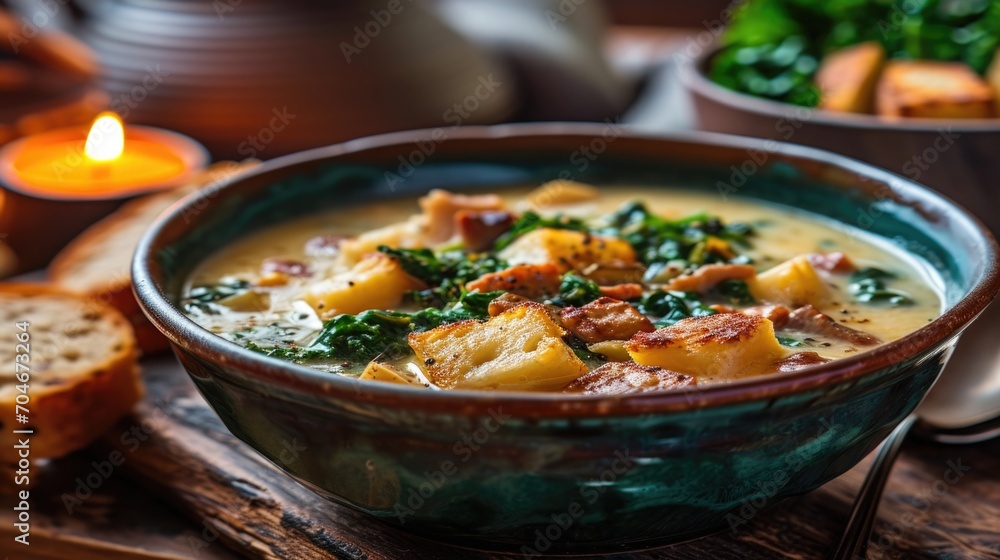 Zuppa Toscana Soup, Italian cuisine