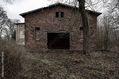 Miedzianka, former town, now a village. A former mining center. Old houses from their heyday.