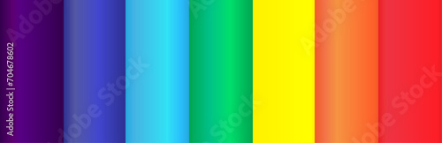 Rainbow Colours Abstract Vector Background