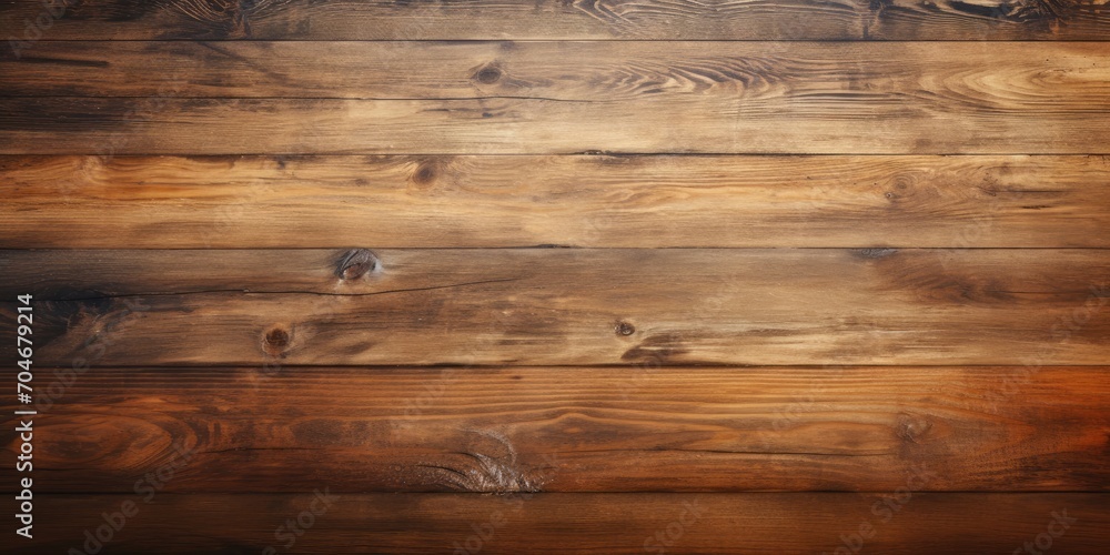 Obraz premium Closeup of aged wooden texture with vintage floor and rustic table top, providing room for text.