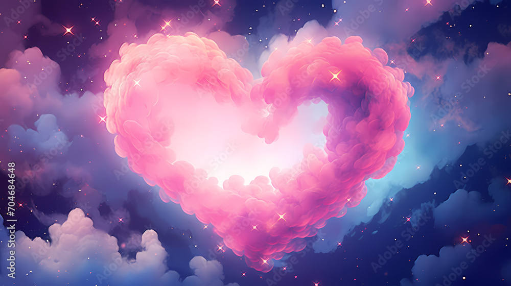 Valentine's Day hearts, Valentine's Day background, wedding background, blank copy space Valentine's Day hearts, Valentine's Day background, wedding background, blank copy space