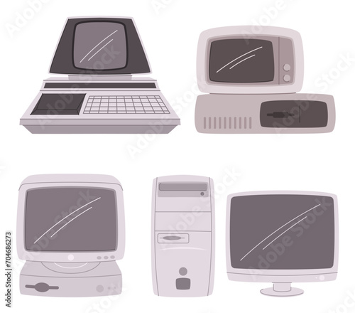 Computer Evolution From Early Calculating Machines To Modern Supercomputers And Artificial Intelligence Technology