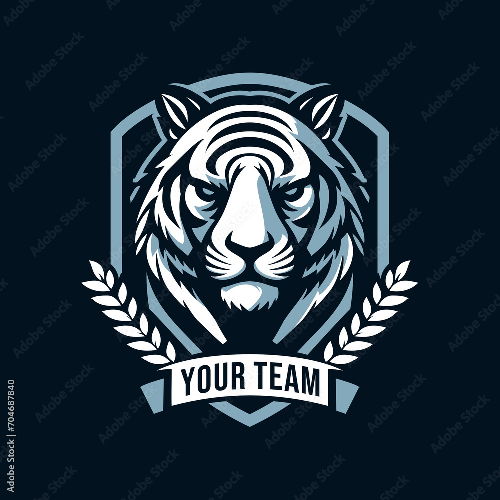 tiger sports logos, emblems, badges, esport, gaming, Vector tiger sports logos, emblems, badges, esport, gaming, Vector