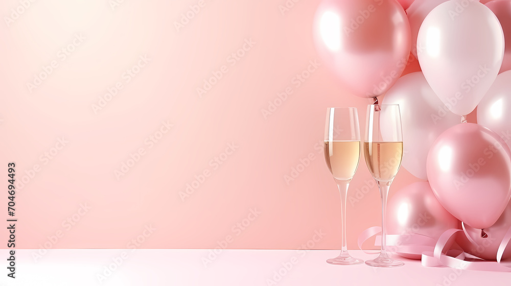 Holiday party background, New Year, birthday, celebration, Christmas background with blank copy space Holiday party background, New Year, birthday, celebration, Christmas background with blank copy space