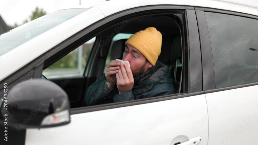 Viral Drive Bearded Chauffeur Faces the Flu on the Streets Viral Drive Bearded Chauffeur Faces the Flu on the Streets